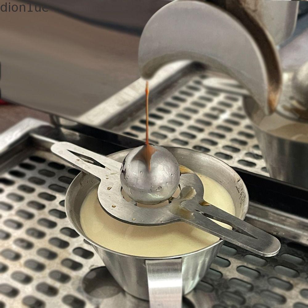 DION1UE Espresso Chiller Com Rack , Conjunto De Bola De Resfriamento De Café Expresso Rápido De Aço Inoxidável , Removív