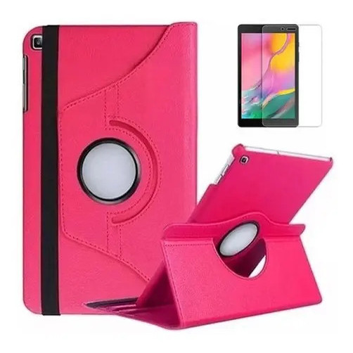 Premium Capa E Película Para Galaxy Tab A Sm T290/t295 8  Rosa