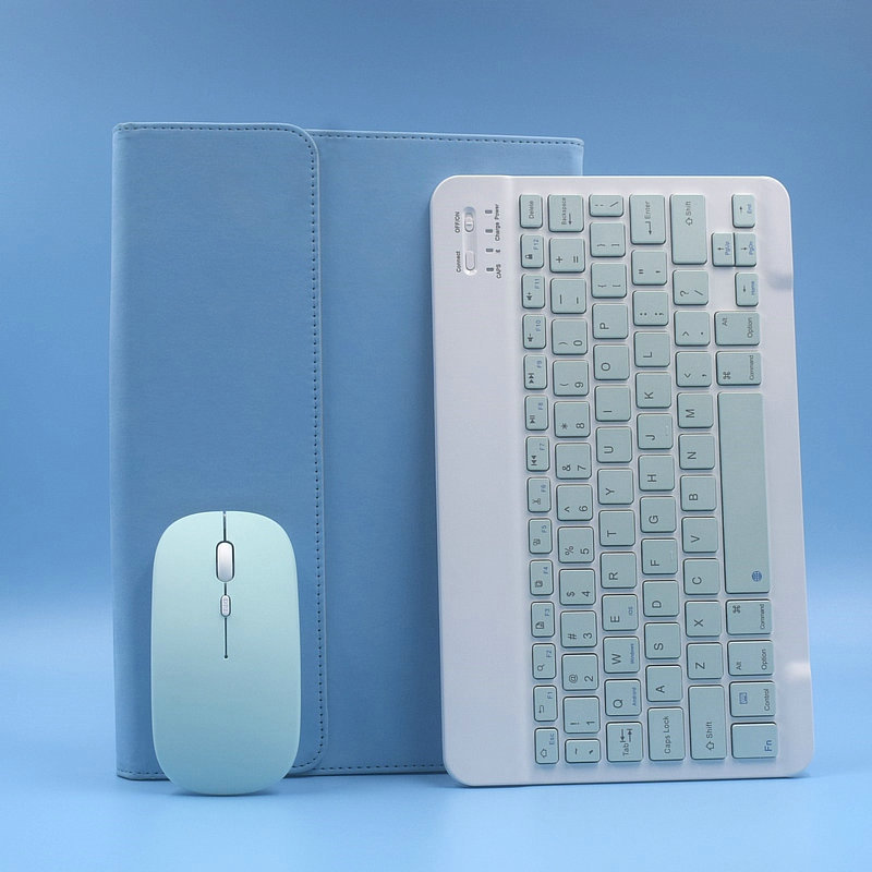 Adequado para Asus a Bean Tablet 3plus capa protetora 35cm apad10CP sem fio Bluetooth teclado Mouse caso de couro