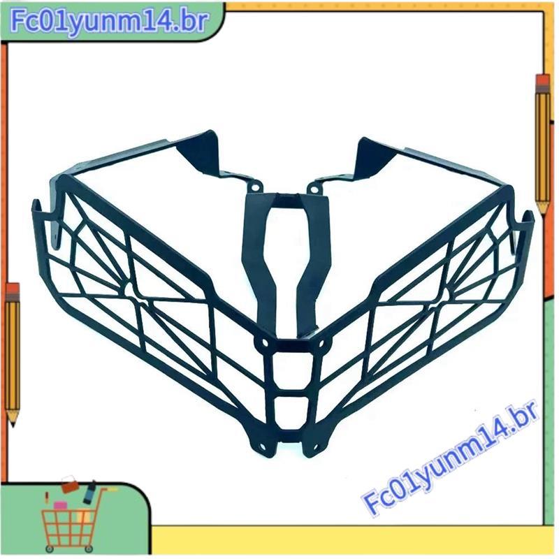 Lâmpada Dianteira Farol Protetor Capa Grade De Malha Para VOGE Valico DS525X 525DSX Iluminação Do Da Motocicleta