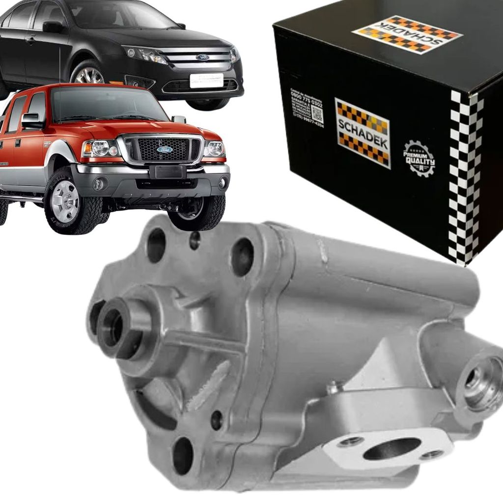 Bomba Óleo Motor para Ford Fusion 2005 a 2018 / Ranger 2012 a 2019 - 2.3 2.5 16V (Schadek 10.379 90003290)