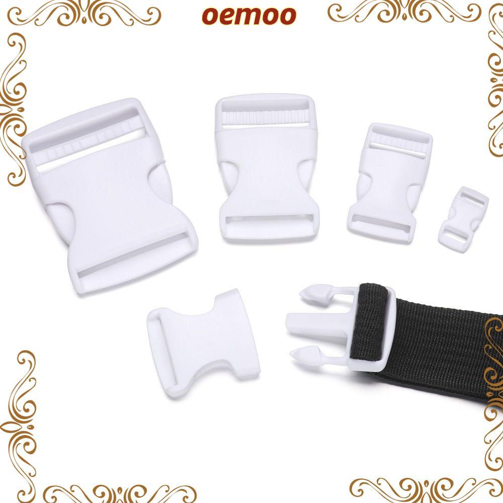OEMOOEN 2/5/10/20/30pcs Fivelas De Liberação Lateral Ajustável Bolsa Correia Hardware Dual Paracord Pulseira Bloqueio