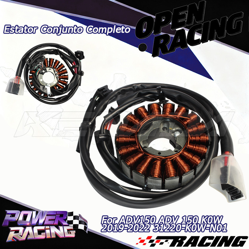 Estator Bobina Magneto Para ADV 150 K0W 2019-2022 Código 31220-K0W-N01