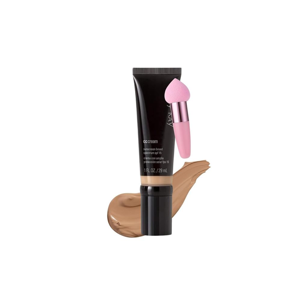 CC cream protetor solar para o rosto, produtos Mary & Key, base de maquiagem, CC cream, base, maquiagem, protetor solar,