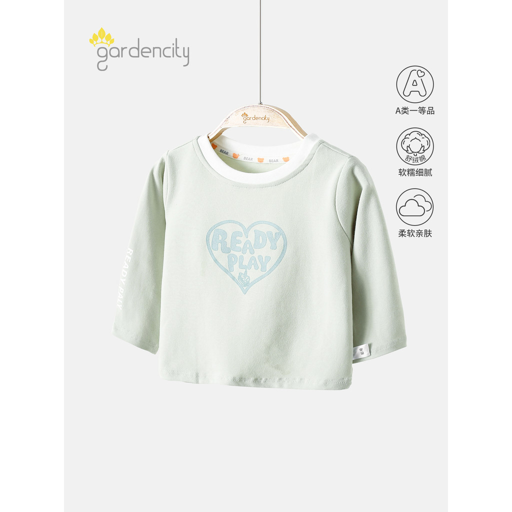 Bebê de manga comprida camiseta primavera outono confortável algodão masculino feminino bebê dos desenhos animados topo 