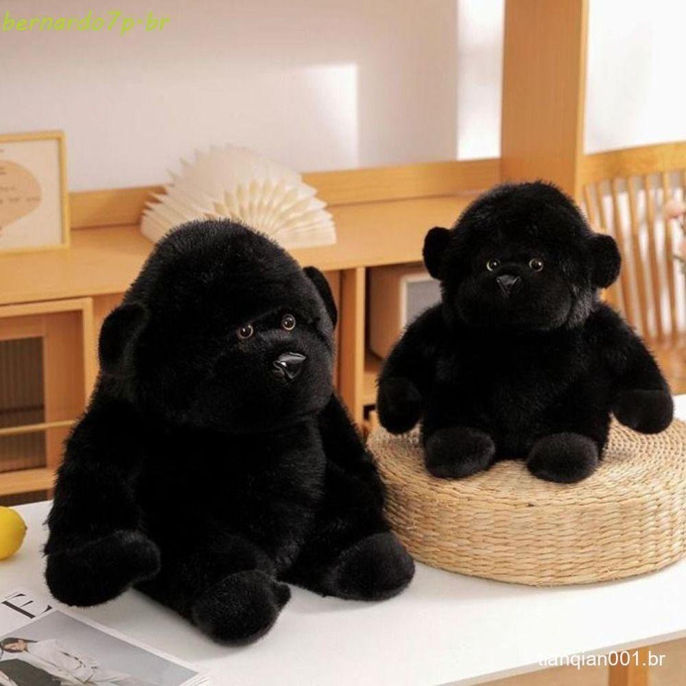 Brinquedo De Pelúcia De Gorila Preto BNARDO , Simulação De Animal , Boneca Chimpanzé De Desenho Animado