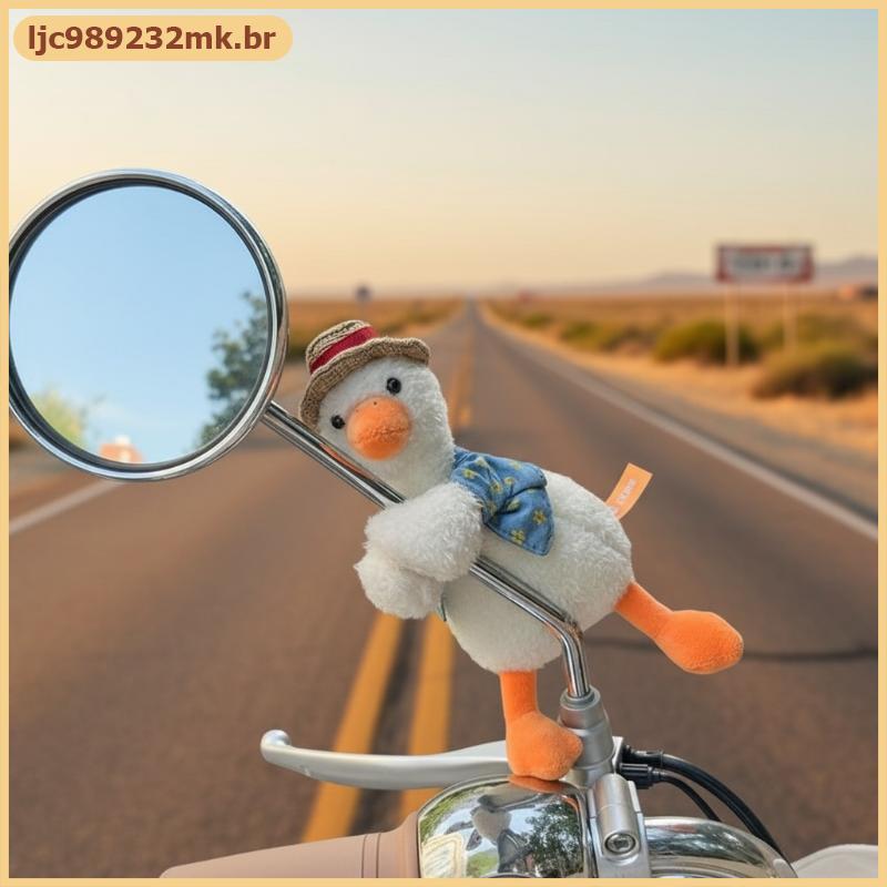 [MYBR] Decoração De Boneca Com Espelho Retrovisor Para Bicicletas Elétricas Acessório Criativo De Guiador De Motocicleta