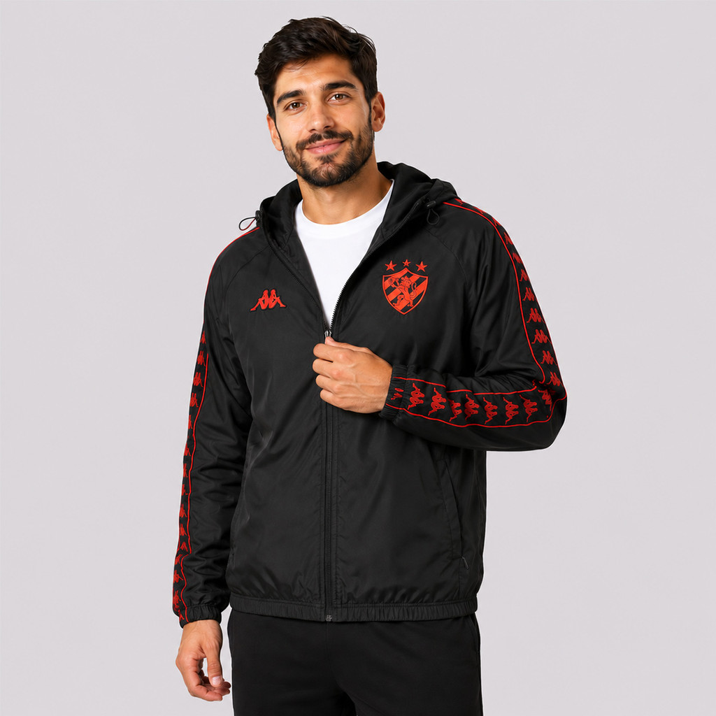 Jaqueta Kappa Sport Recife Banda Corta Vento 2026 — imagem 2 de 2