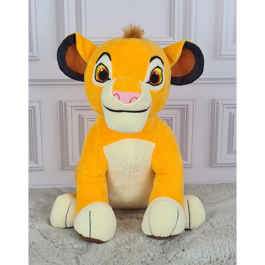Pelúcia Simba Nala Mufasa 30cm O Rei Leão Brinquedo Presente Infantil Criança Desenho Filme Fofo
