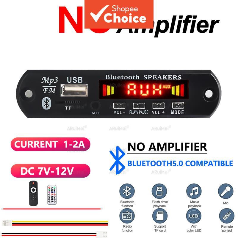Módulo de Interface de Display Multifuncional Caixa de Metal Kit de Potência 7V-12V Placa Pro para Projetos DIY