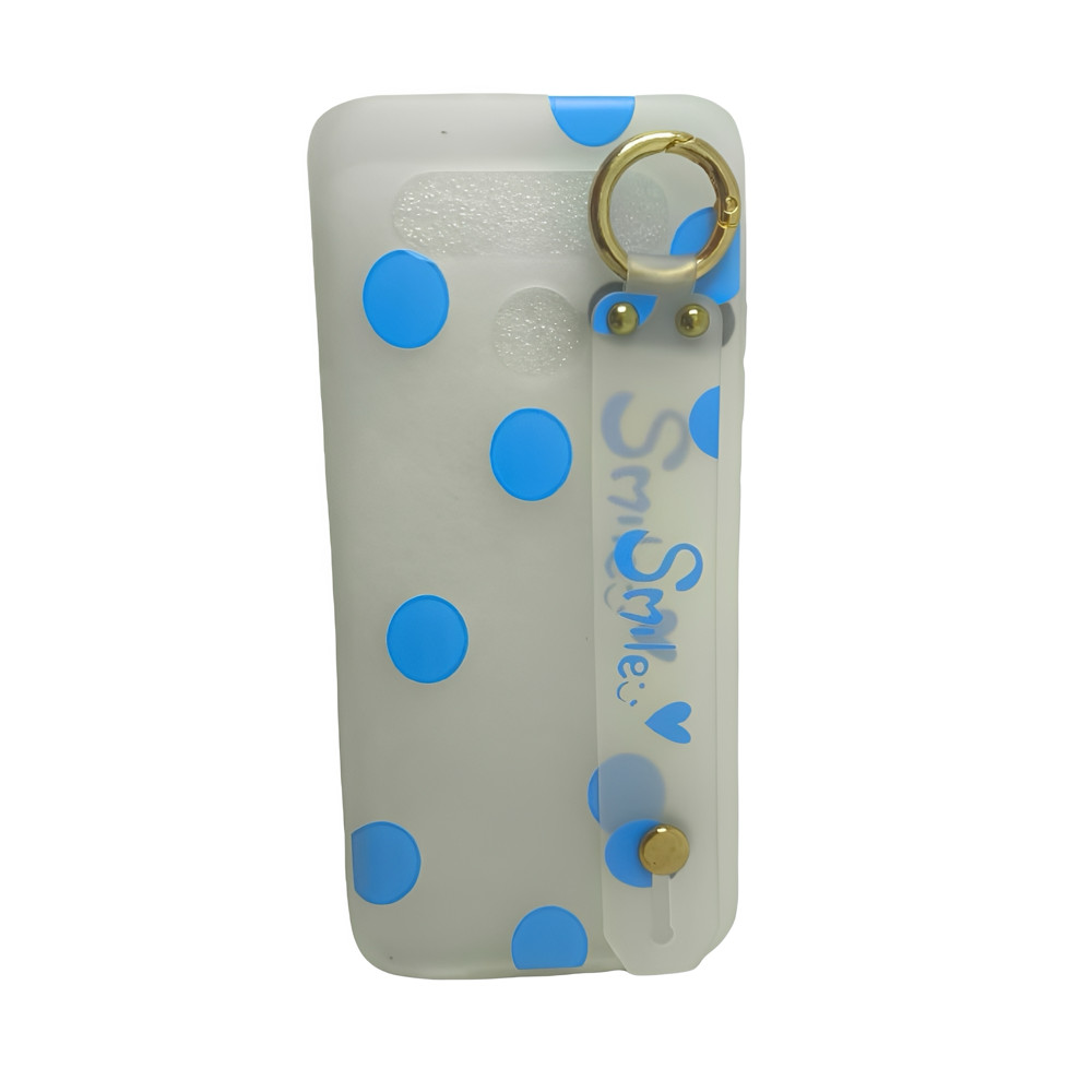 Capa capinha protetora LG K51s bolinha azul