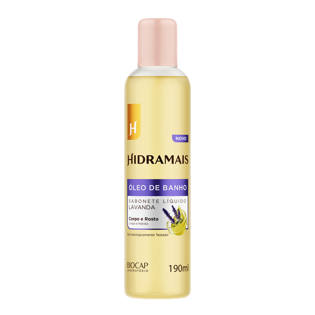 Sabonete Óleo de Banho Lavanda Hidramais 190ml