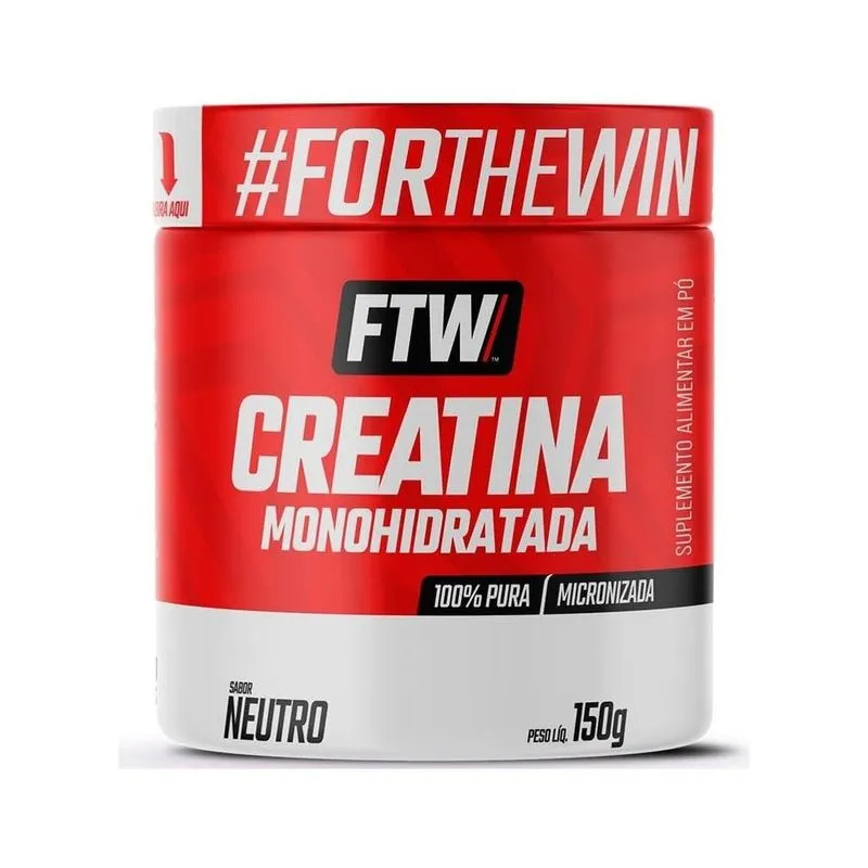 Creatina FTW Monohidratada 100% Pura Micronizada 150g
