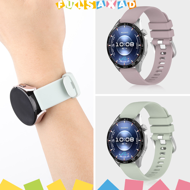 Pulseira Silicone Para Relógio Smartwatch Samsung Galaxy Watch 7/FE/6/5/4/Amazfit GTR GTS/Huawei GT/Garmin Forerunner