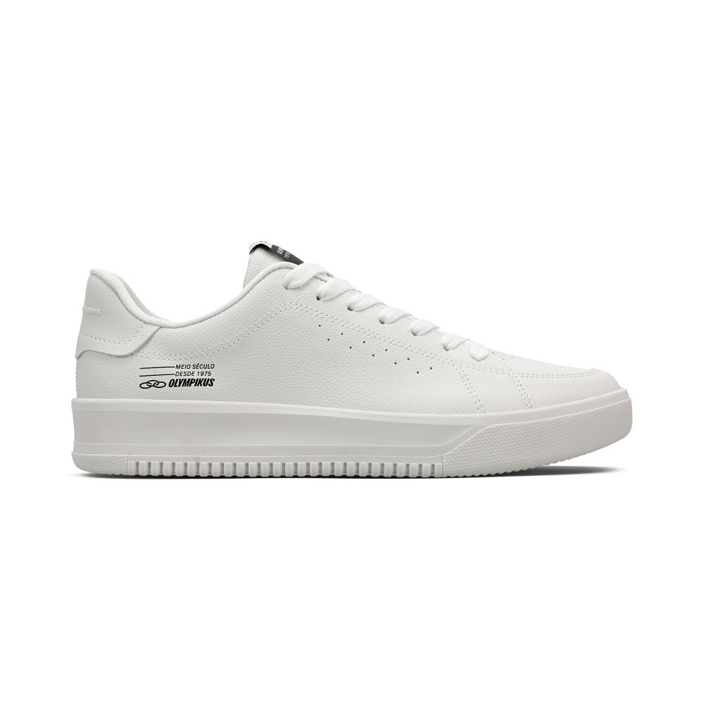 Tênis Olympikus Eros 2 Masculino Branco Leve e Estiloso