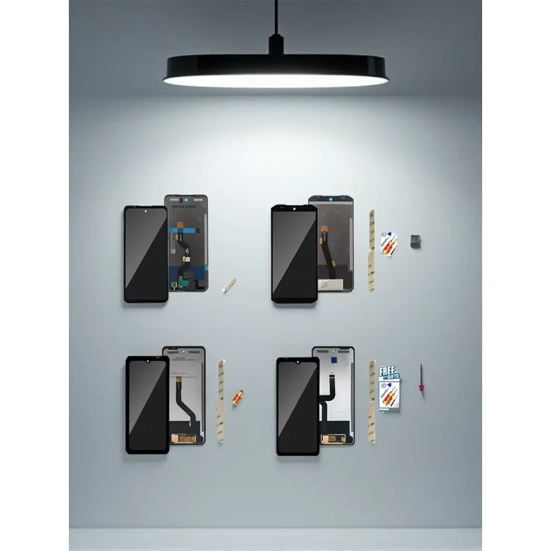 AiBaoQi Novo Para Ulefone Armadura X31 Pro/X16 X32 33 30 34 Display LCD Montagem Substituição