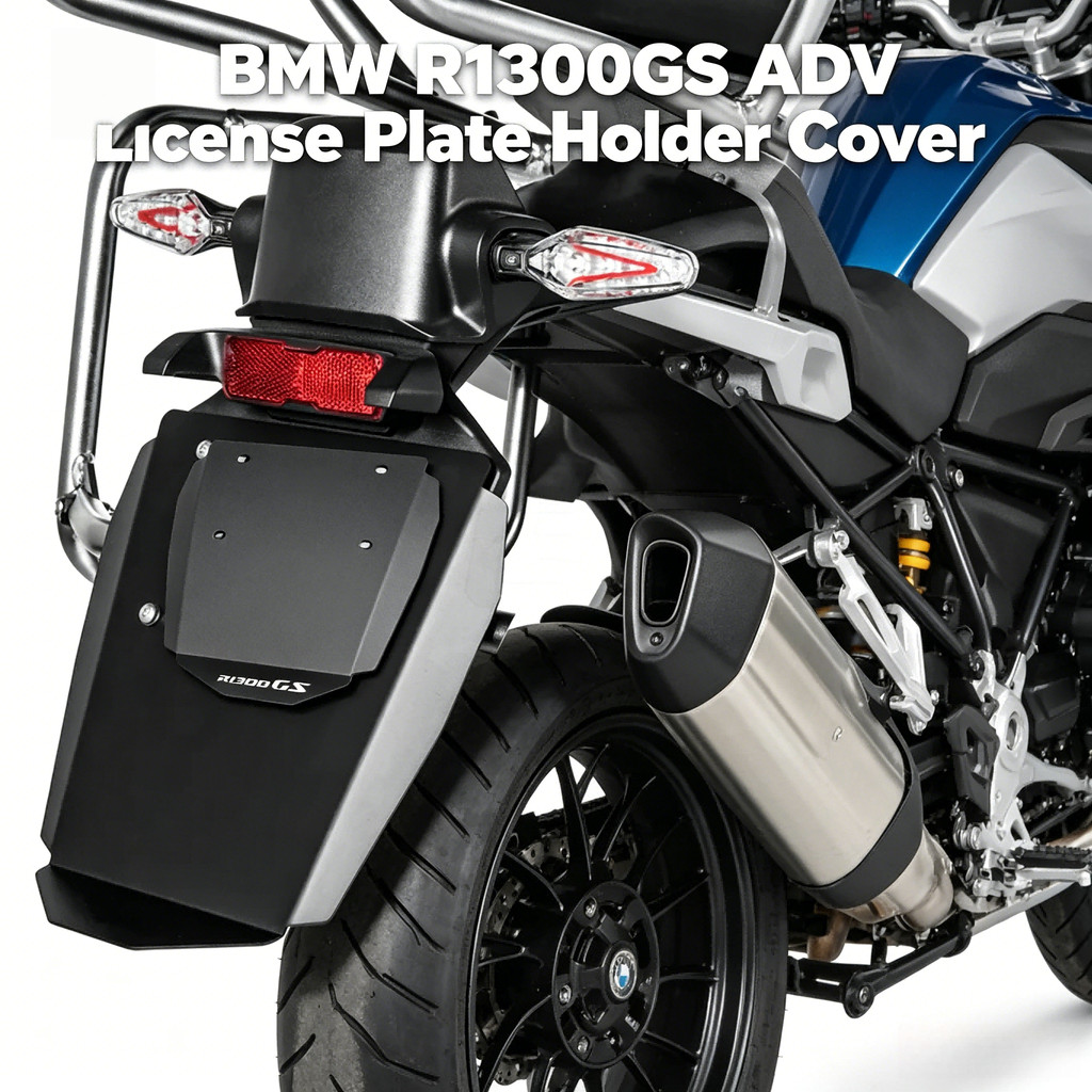Fender Suporte De Placa De Licença CNC Protetor Contra Respingos Traseiro Para BMW R1300GS ADV 2023-2024