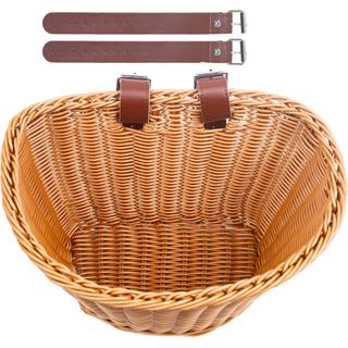 Cesta para Bicicleta Impermeável Multifuncional Frontal em Forma de D para Armazenamento no Guidão