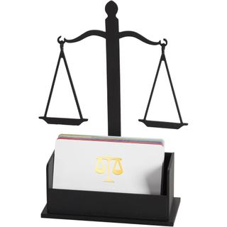 Presentes para Advogados (Homens e Mulheres), Porta-Cartões de Visita para Advogados, Presente para Advogados ou para Ex