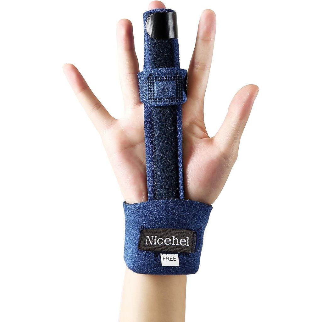 Finger Extension Splint for Trigger Finger, Mallet Finger, Finger Knuckle Immobilization, Finger Fractures, Wounds, Post