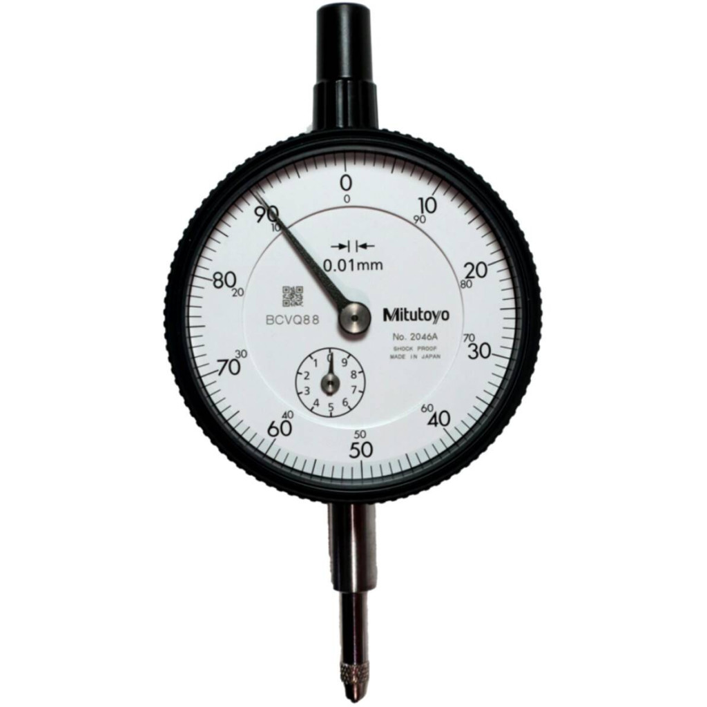 Relógio comparador mecânico Mitutoyo 0-10mm x 0,01mm