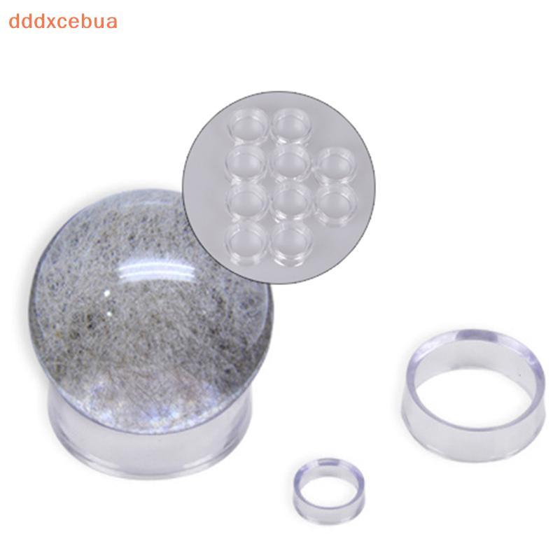 [dddxcebua] 10 Pcs Acrílico Transparente Display Stand Esfera Suporte Para Base De Bola De Cristal