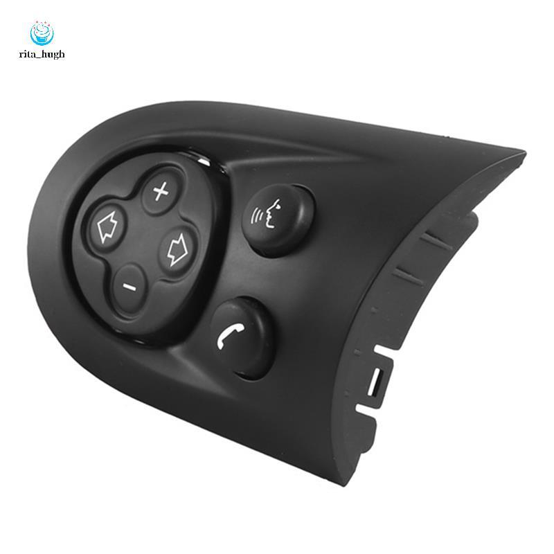 Esquerda Carro Multifuncional Volume Interruptor Do Volante Botão Capa Para R55 R55 R57 R57 R58 R59 R59 R60 R61 Peças Ac