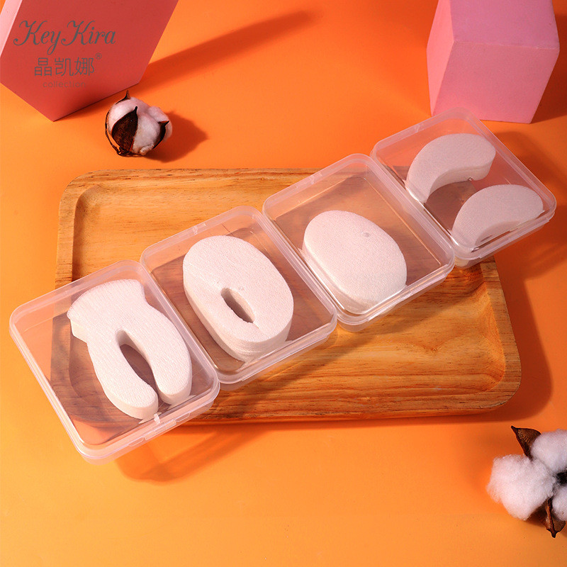 384 seda Ultra-fino invisível caixa beleza máscara de olho papel DIY descartável pano seco adesivo salão de beleza hidra