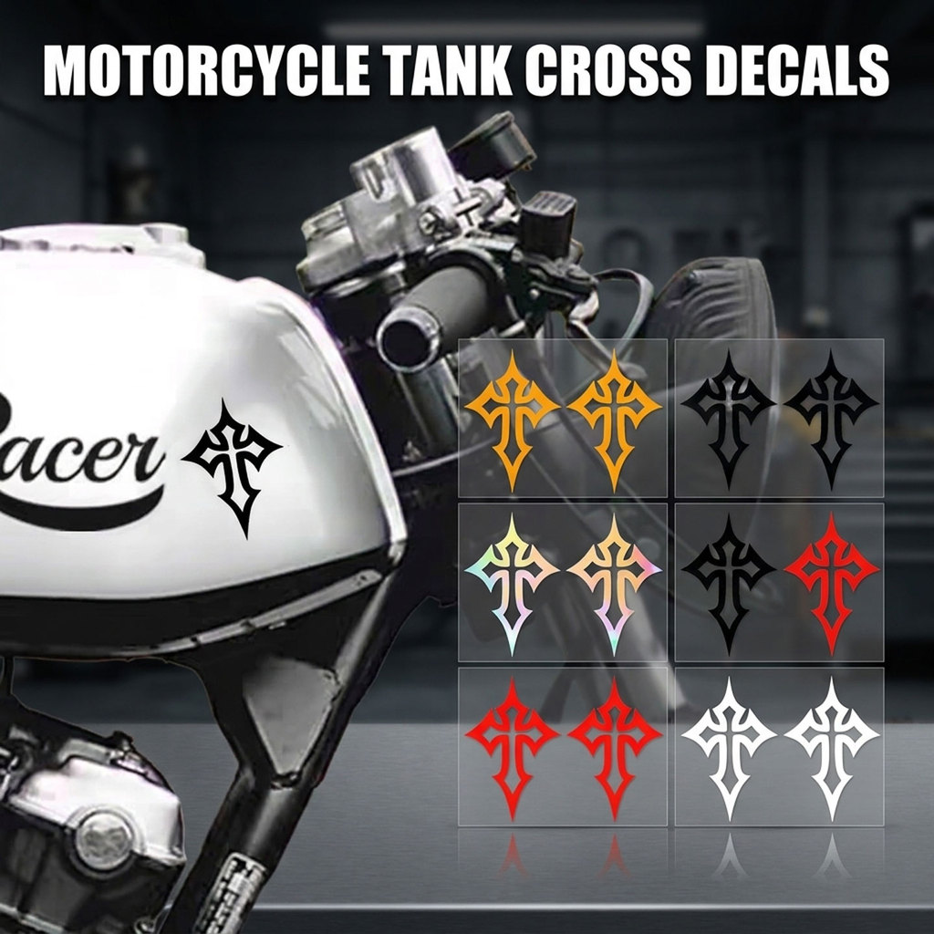 Adesivo De Vinil Cruzado Para GS CB CRF ADV160 NMAX155 Aerox155 XMAX300 Mio i125 M3 Clique PCX Airblade Motocicleta Care