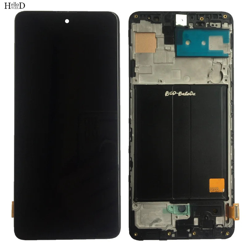 Incell Display LCD Original Para Smsung A51 A515 A515F SM-A515F/DS DSN DST A516 M31S Digitador Sensor Quadro