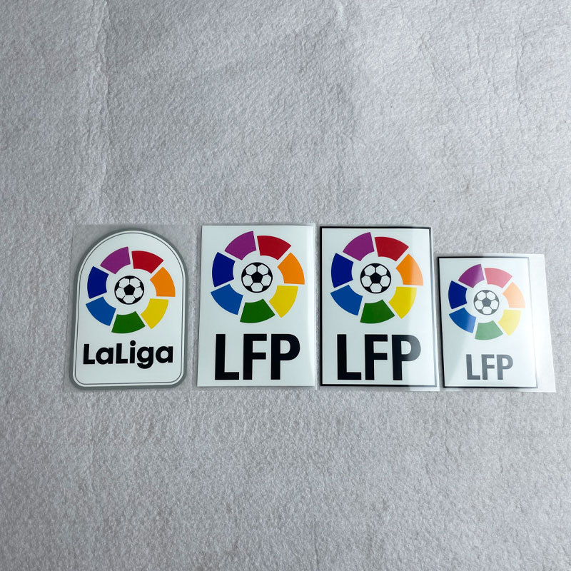 La Liga LFP Braçadeira Ocidental 06-22 Emblema de Defesa Sazonal Universal Grande Crachá de Borracha Crachá de TV3