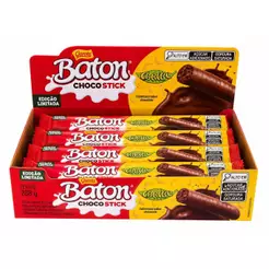 Chocolate Baton Choco Stick Caribe Com 12 Unidades De 24g