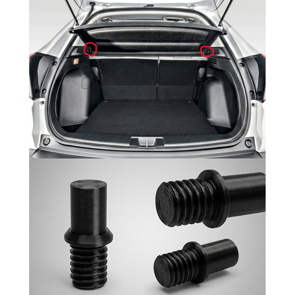 Suporte Lateral Tampão Porta-Malas Honda Fit/HR-V/WR-V