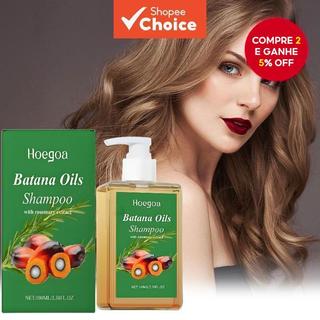 Shampoo De Óleo De Batana Com Extrato De Alecrim Nutre O Cabelo Macio E Fofo