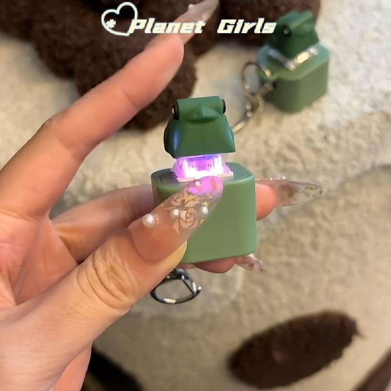 haostone Sapo Chorando Brinquedo Fidget Chaveiro Com Luzes Coloridas Alívio Do Estresse Ansiedade Sensorial Diversão Ani