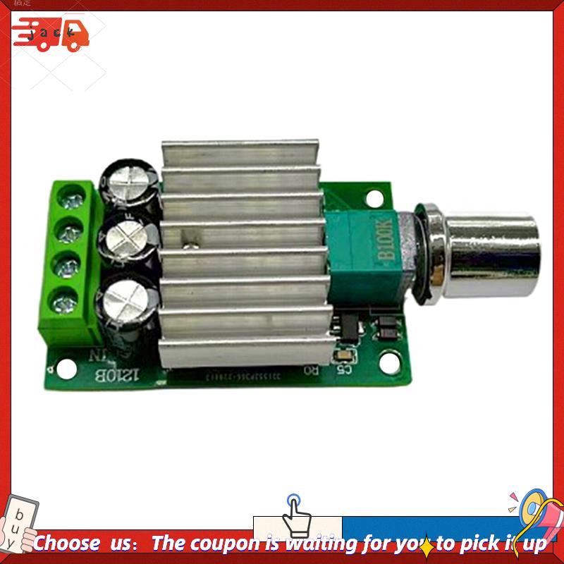 Controlador De Velocidade Do Motor PWM DC De 1 Peça 12V 24V 10A Interruptor De Controle Dimmer Regulador Ajustável Para