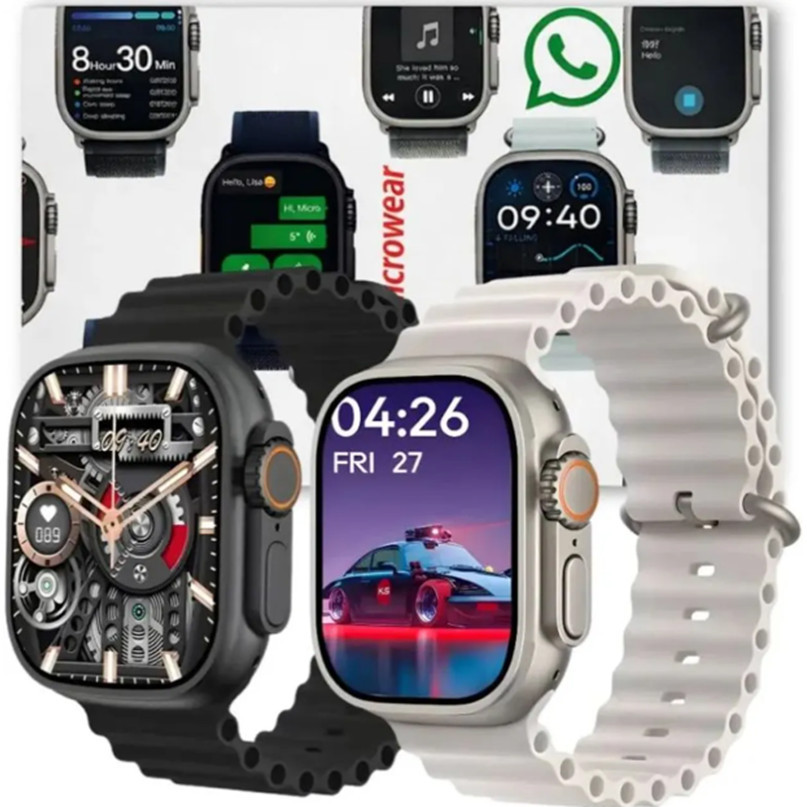 Smartwatch Ultra 5 Microwear Serie 11 Relogio U5 Resnponde Whatsapp Chat GPT Relogio Lançamento 2026