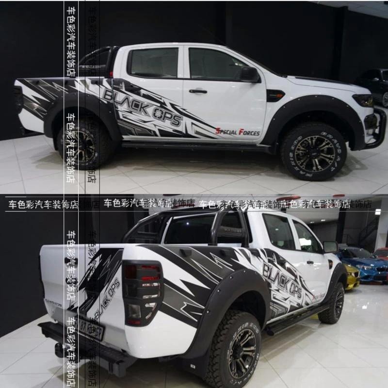 Adesivo De Carro Para Ford Raptor F150 , Modificação De Porta-Malas Esportivo Sob Medida , Acessórios De Decalque De Vin