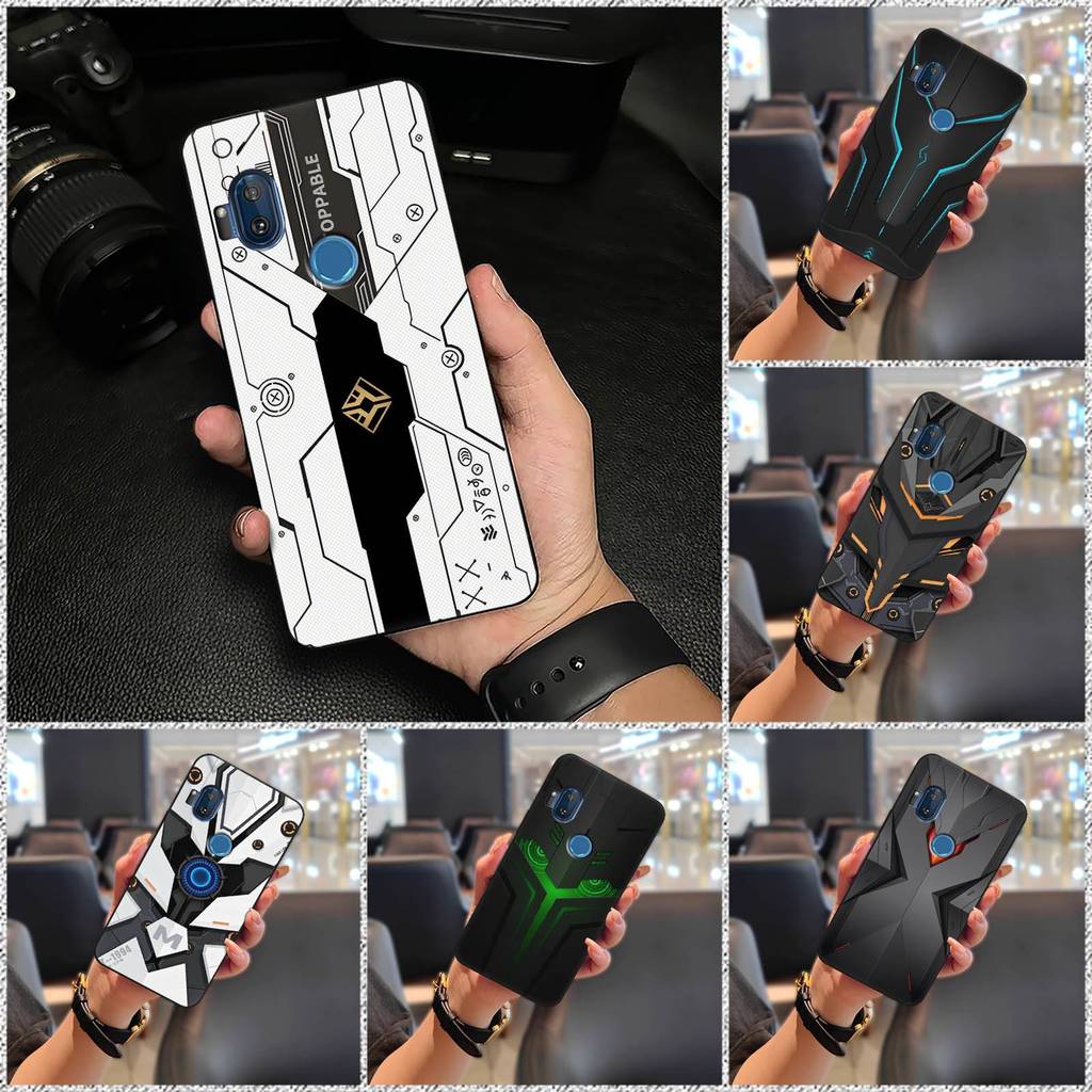 Capa Protetora De Telefone À Prova D'água Para MOTO ONE Hyper Durável Anti-knock Traseira Poeira Silicone Envoltório Com
