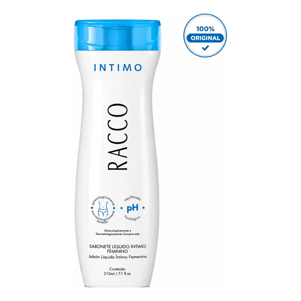 Sabonete Íntimo Feminino Líquido 210ml Racco