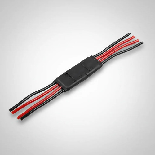 Conector 4 Vias Com Fio 4,00mm Chicote Plug Caixa Som Auto P Preto