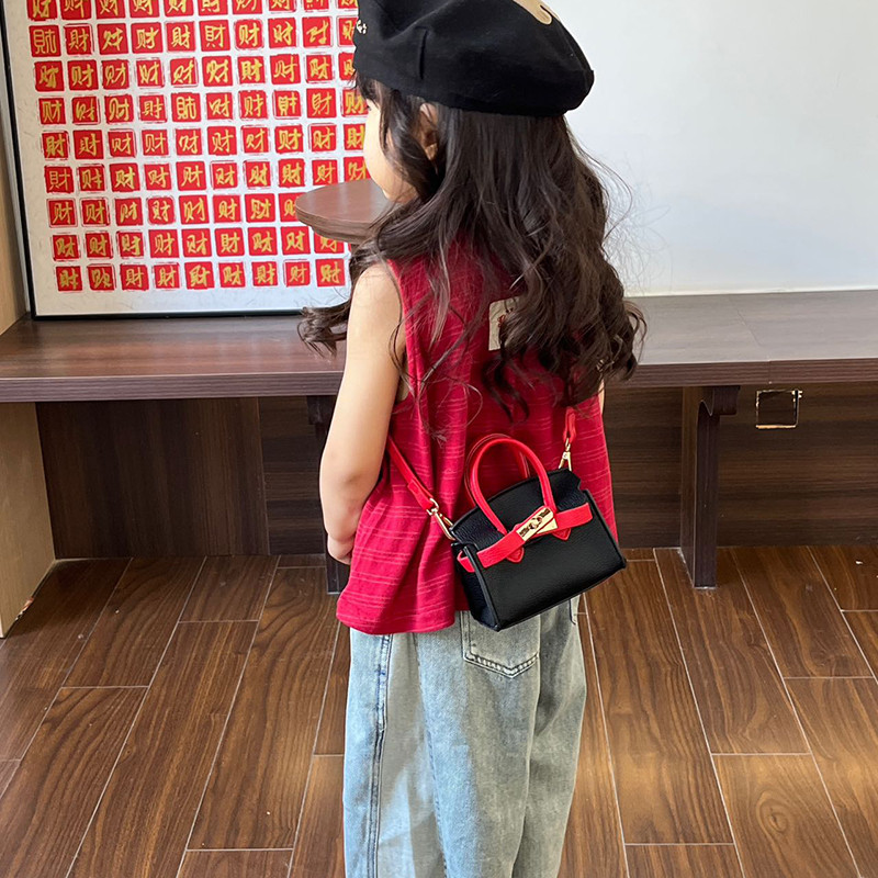 Bolsa de bebê moda ins feminina Kelly saco crianças acessórios de moda menina bolsa de ombro passeio menina saco do mens