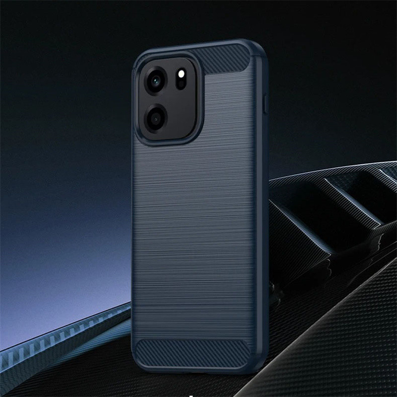 Capa De Telefone Oneplus Nord 6 CE6 Textura Escovada Kevlar Fibra De Carbono Dissipação De Calor Softcase Proteção Trase