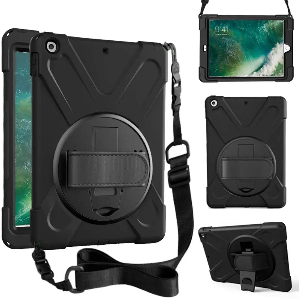 Capa Para iPad 11th A16 , Resistente À Prova De Choque Crianças , Air 2 2014 A1566 A1567 , Alça De Ombro