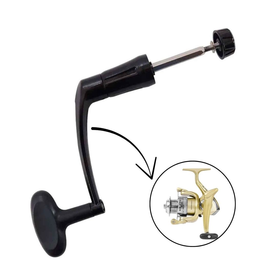 Manivela para Molinete Elite FD 5000 6000 Marine Sports Ambidestra