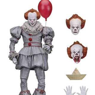 Pennywise Action Figure 2017 IT The Movie Classic Ordinary Edition Joker Stephen King Clown Ultimate Horror Toys Figuras