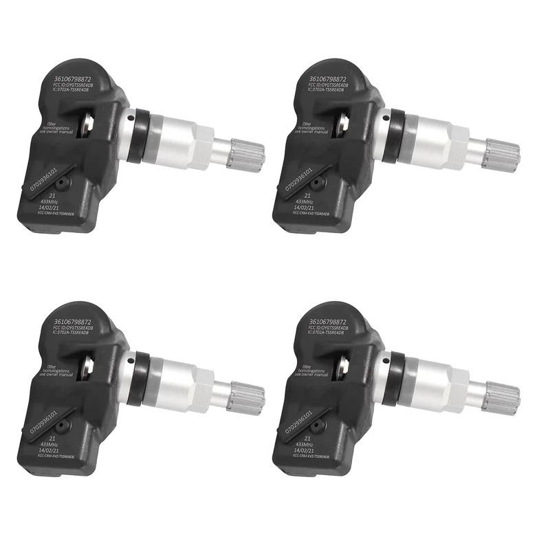 1/4PCS 36106798872 Sensor De Pressão Dos Pneus Para BMW F07 F10 F11 F12 F13 F25 F26 F30 F31 F34 E89 X1 E84 X3 F25 X4 F26