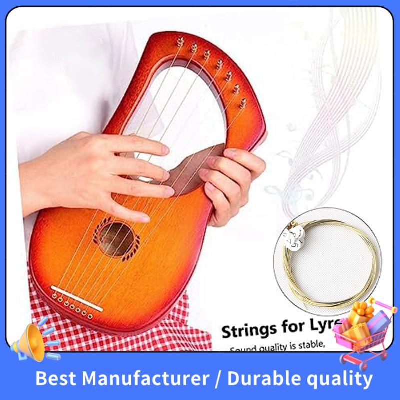 Um Conjunto De 16 Cordas De Harpa De Lira , Peças De Reposição , Acessórios , Corda De Metal Para