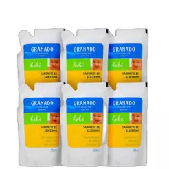 Kit Granado Bebê Glicerina Refil - Sabonete Líquido (6 Unidades)