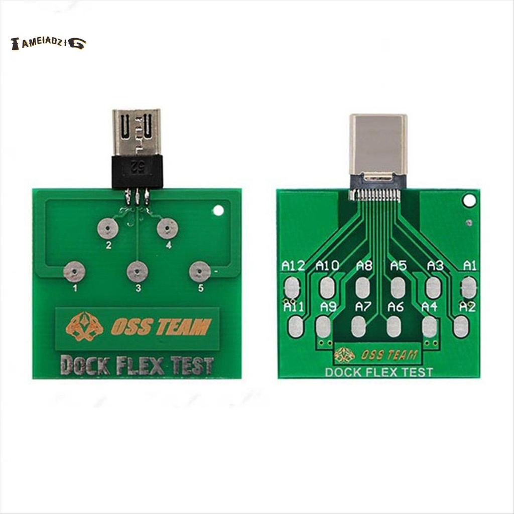 [Entrega Rápida T] TEAM 2 Unidades Micro-USB PCB Placa De Teste Doca De Carregamento Testador Flexível Para Andorid Mini